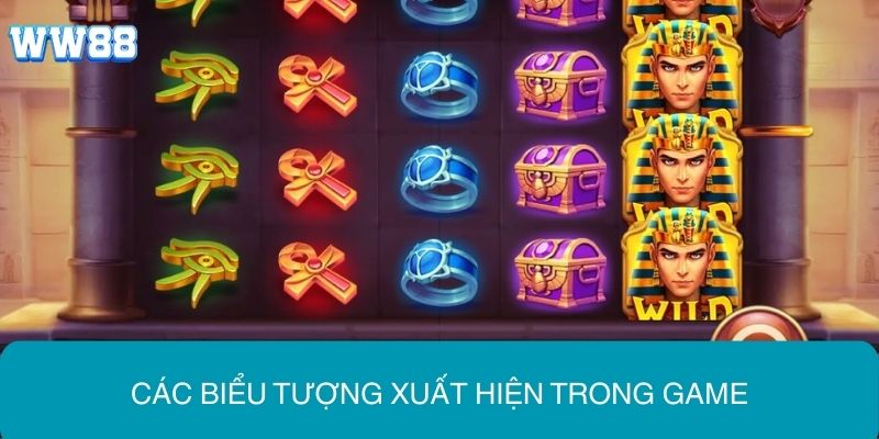Biểu tượng xuất hiện trong tựa game nổ hũ Ai Cập