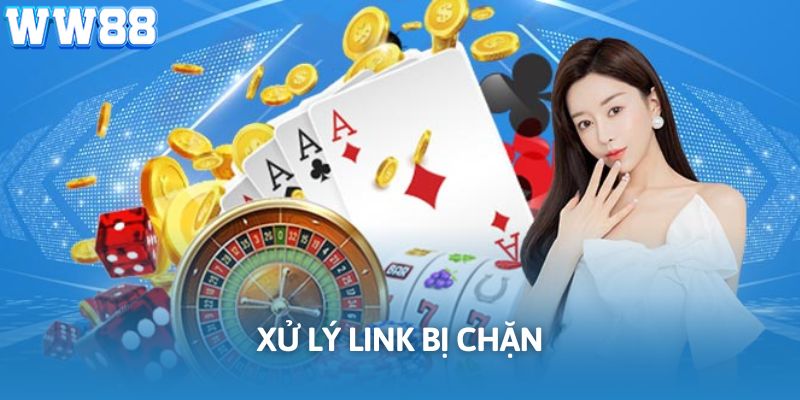 Sử dụng phần mềm hỗ trợ khi bị chặn