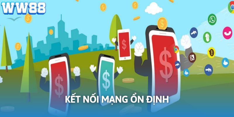 Kết nối ảnh hưởng trực tiếp đến thao tác