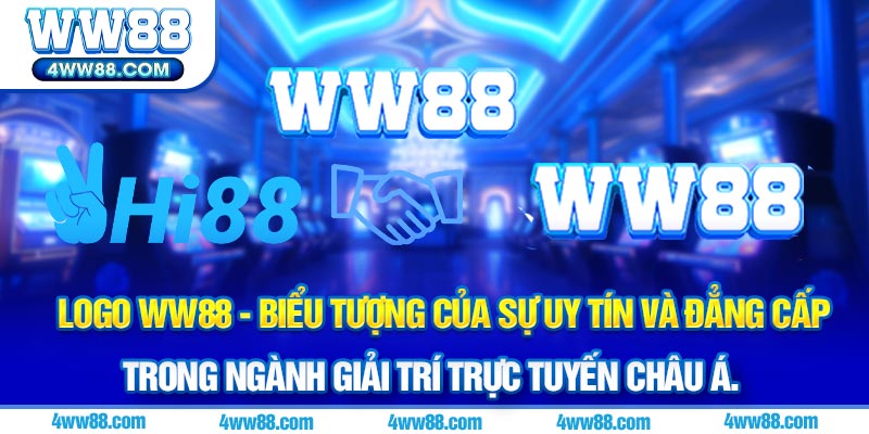 Logo WW88 - Biểu tượng của sự uy tín và đẳng cấp trong ngành giải trí trực tuyến châu Á.